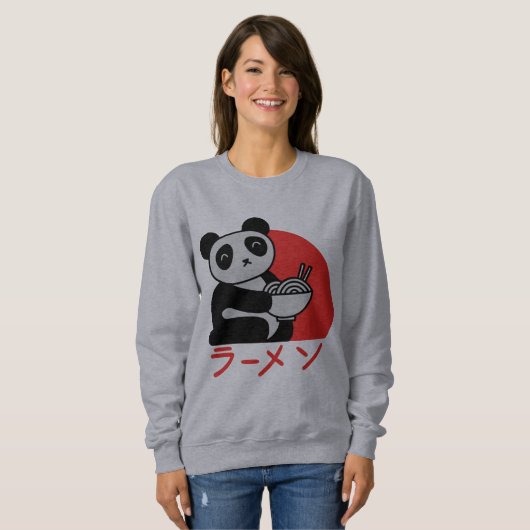 Japanese Panda Sweatshirt (Vorne ganz)
