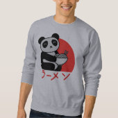 Japanese Panda Sweatshirt (Vorderseite)