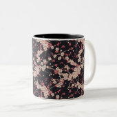 Japanese Pattern Zweifarbige Tasse (VorderseiteRechts)