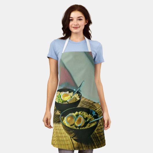 Japanese Ramen Gift Schürze (Getragen)