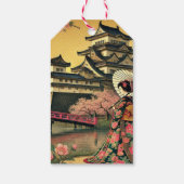 Japanese ramen kimono ukiyoe geschenkanhänger (Rückseite)