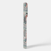 Japanese Sakura Geisha Pattern Monogrammed Case-Mate iPhone Hülle (Rückseite / Rechts)