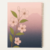 Japanese Sakura Journal: Nature-Inspired Notebook Planer (Rückseite)