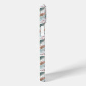 Japanese Sakura Umbrella Pattern Monogrammed Case-Mate iPhone Hülle (Rückseite / Rechts)