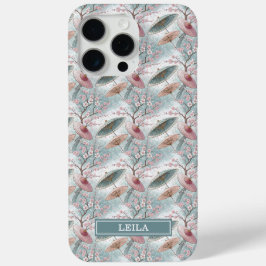 Japanese Sakura Umbrella Pattern Monogrammed Case-Mate iPhone Hülle