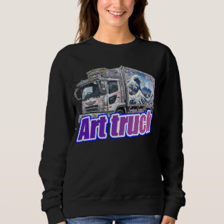 Japanese Sakura Wave Art Truck "DEKOTORA" Sweatshirt