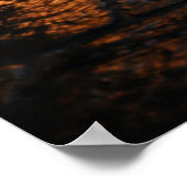 Japanese Samurai - Dark Theme Poster (Ecke)