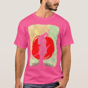 Japanese Samurai Fighter Sword Martial Arts  T-Shirt