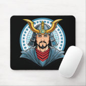 Japanese samurai mousepad (Mit Mouse)