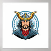 Japanese samurai poster (Vorne)