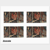JAPANESE SAMURAI STICKER (Blatt)