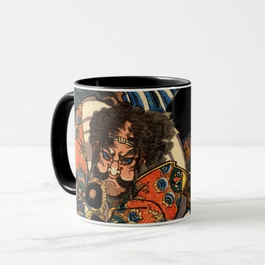 JAPANESE SAMURAI TASSE (Vorderseite Links)