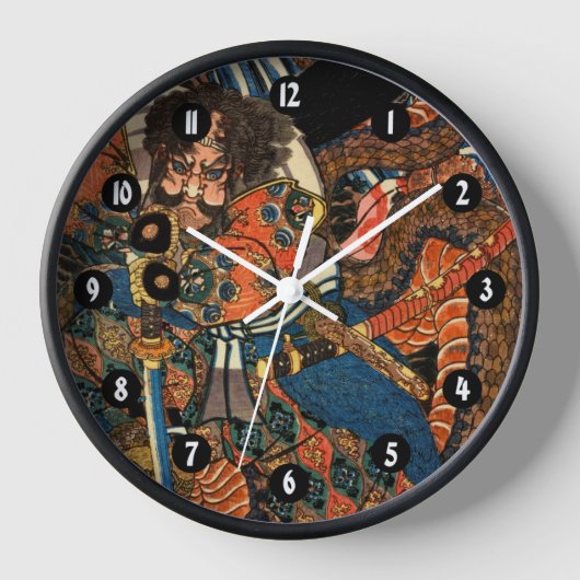 JAPANESE SAMURAI UHR (Vorderseite)