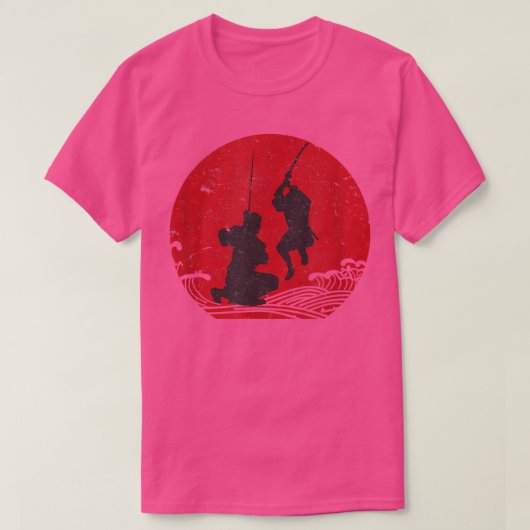 Japanese Samurai Warriors T-Shirt (Design vorne)