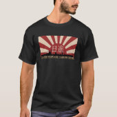 Japanese Seaplane Carrier Nisshin Rising Sun Flag T-Shirt (Vorderseite)