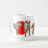 “Japanese Shiba Inu” Kaffeetasse (Vorderseite Links)