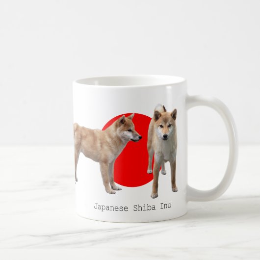 “Japanese Shiba Inu” Kaffeetasse (Rechts)