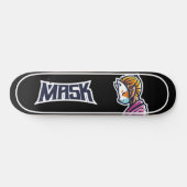 Japanese Skateboard, Black Japanese Skateboard. Skateboard (Horizontal)