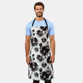 Japanese-style camellias schürze (Getragen)