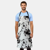 Japanese-style camellias schürze (Getragen)