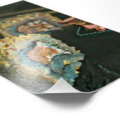 Japanese sushi fotodruck (Ecke)