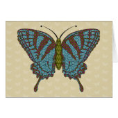 Japanese Swallowtail Card (Vorderseite (Horizontal))