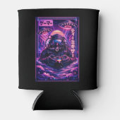 Japanese Synthwave Sci Fi UFO Scuba Cool Gamer Dosenkühler (Vorderseite)