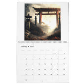 japanese themed paintings kalender (Jan 2027)