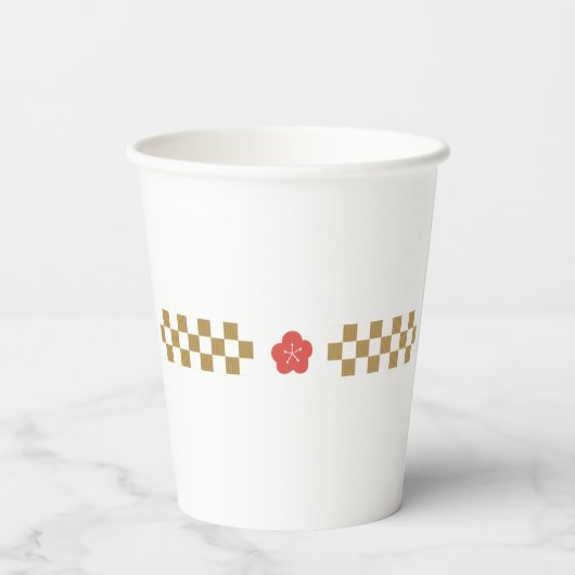 Japanese Touch Bridal Pappbecher (Rückseite)