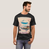 Japanese Traditional Fujiyama Ukiyo-e　日本　富士山　 T-Shirt (Vorne ganz)
