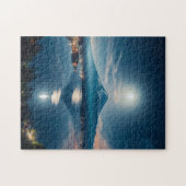 Japanese Traditional Vintage fujiyama Puzzle (Horizontal)