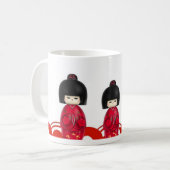 Japanese Traditional Vintage Kaffeetasse (Vorderseite Links)