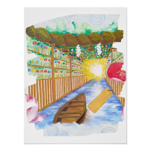 Japanese　Traditional　Vintage Poster (Vorderseite)