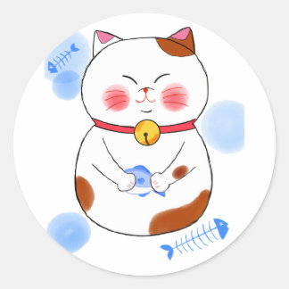 Japanese　Traditional　Vintage Runder Aufkleber