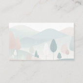 Japanese　Traditional　Vintage Visitenkarte (Rückseite)