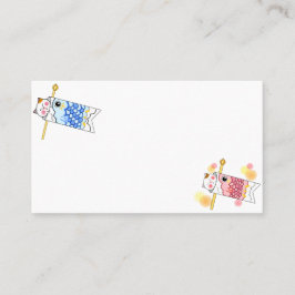 Japanese　Traditional　Vintage Visitenkarte