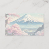 Japanese　Traditional　Vintage Visitenkarte (Rückseite)