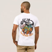 JAPANESE TWISTED HILO TSHIRT (Schwarz voll)