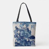 Japanese Ukiyo-e – Utagawa Kuniyoshi – Custom Text Tasche (Rückseite)