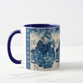 Japanese Ukiyo-e – Utagawa Kuniyoshi – Custom Text Tasse