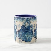 Japanese Ukiyo-e – Utagawa Kuniyoshi – Custom Text Tasse (Zentrum)