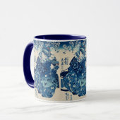 Japanese Ukiyo-e – Utagawa Kuniyoshi – Custom Text Tasse (Vorderseite Links)