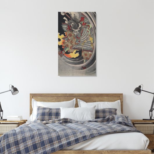 Japanese Ukiyo-e Yokai Ghost by Yoshitoshi Leinwanddruck (Insitu (Schlafzimmer))