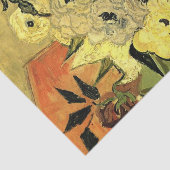 Japanese Vase, Roses, Anemones by Vincent van Gogh Seidenpapier (Ausschnitt)