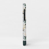 Japanese Watercolor Green Gold Bamboo Case-Mate iPhone Hülle (Hinten/Links)