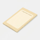 Japanese Wave Pattern- Important Task Post-it Klebezettel (angewinkelt)