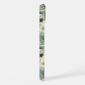 Japanese Wave Pattern Monogrammed iPhone Hülle (Rechte Seite)