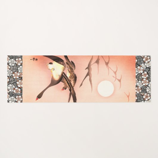 JAPANESE WOODBLOCK Mat Yogamatte (Rückseite (Horizontal))