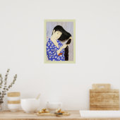 Japanese Woodblock Poster (Küche)