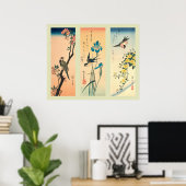 Japanese Woodblock Poster (Heimbüro)